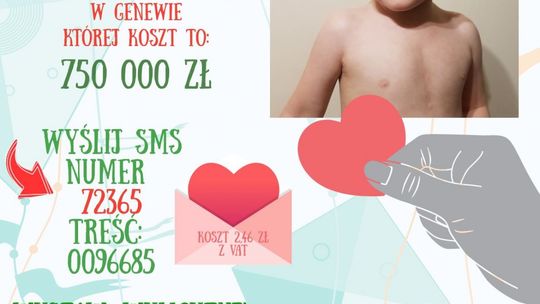 2 letni Szymon potrzebuje operacji - koszty są ogromne