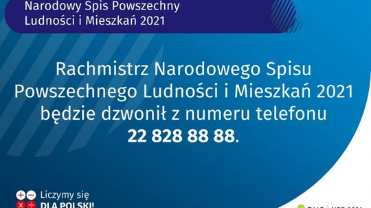 22 828 88 88 – numer rachmistrzów spisowych