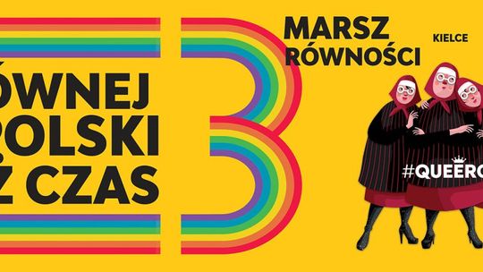 3 Marsz Równości Przejdzie przez Kielce