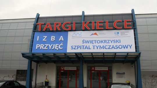 70 proc zajętych łóżek w Szpitalu Tymczasowym w Targach Kielce