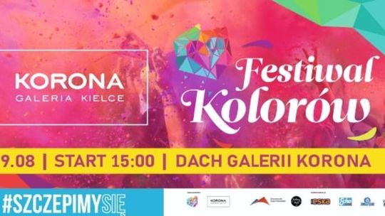 Akcja promocji szczepień "Festiwal Kolorów - zaszczep się w kolorze"