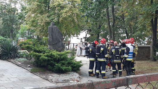 Alarm bombowy w Szkole Podstawowej Sióstr Nazaretanek w Kielcach