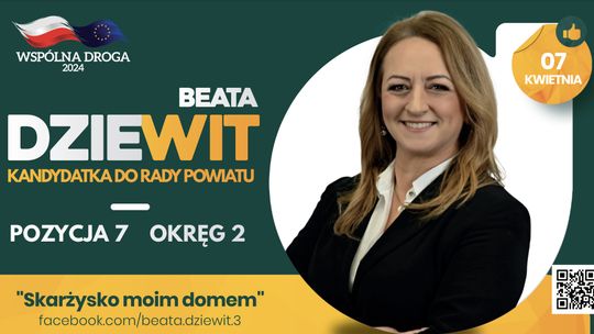 Beata Dziewit: razem możemy zbudować silniejsze i bardziej zjednoczone Skarżysko