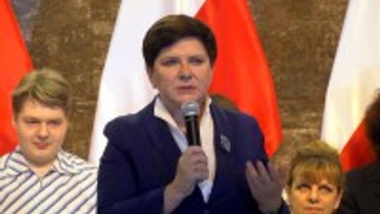 Beata Szydło z wizytą w Skarżysku