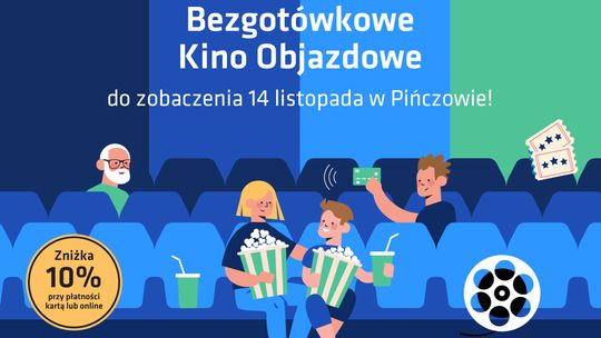 Bezgotówkowe Kino Objazdowe 14 listopada dotrze do Pińczowa