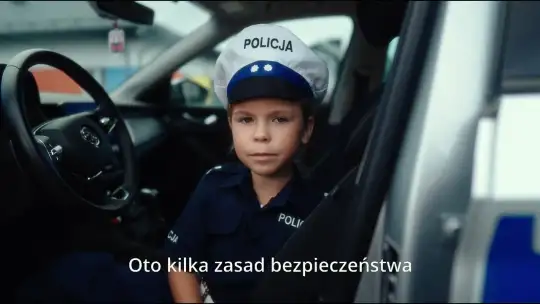 Bezpieczna droga do szkoły - nowy spot świętokrzyskich mundurowych