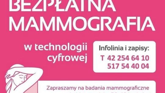 Bezpłatna mammografia już 10 lipca