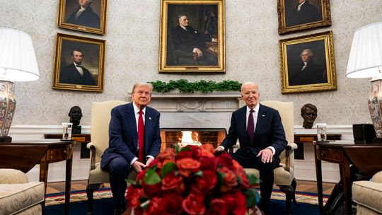 Biden powitał Trumpa w Białym Domu