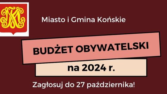 Budżet Obywatelski 2024 - trwa głosowanie!