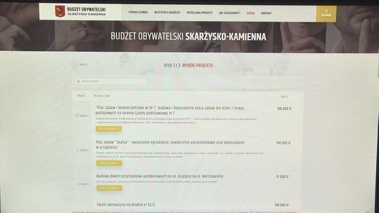 Budżet Obywatelski: można już głosować