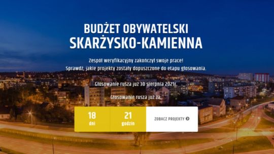 Budżet Obywatelski: o głosy mieszkańców powalczy 11 projektów