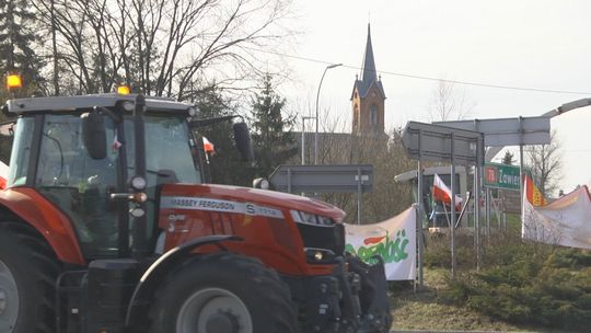 Całkowita blokada ronda w Nagłowicach