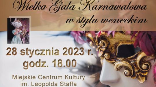 Charytatywna Gala Karnawałowa w stylu Weneckim