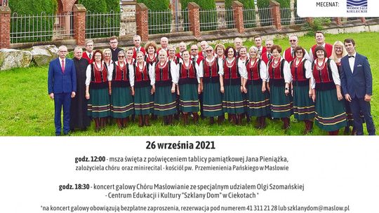 Chór Masłowianie w najbliższą niedzielę świętować będzie stulecie