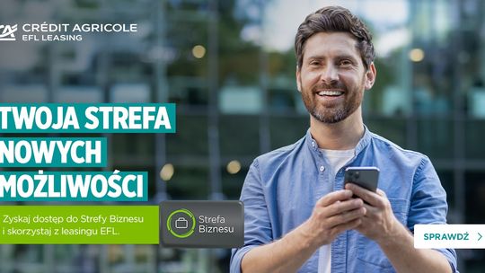 Co piąty użytkownik oferowanej przez Credit Agricole Bank Polska i Grupę EFL Strefy Biznesu to rolnik
