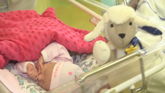 Coraz więcej porodów siłami natury - szpital na Czarnowie podsumowuje 2020 rok