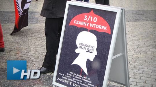 "Czarny protest" w obronie praw kobiet