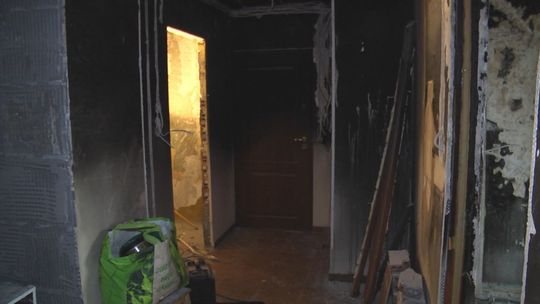 Czas goni - remont mieszkania po pożarze trzeba przyspieszyć