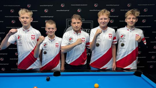 Czterech zawodników FORTIS Bilard Kielce oraz trener klubowy rozpoczynają walkę o medale w Mistrzostwach Europy