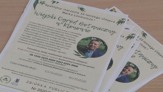 Czytelnicy mogą pomóc Markowi spełnić marzenie