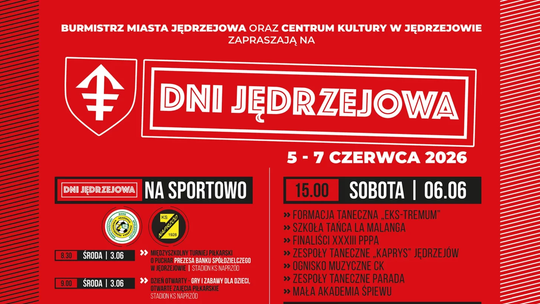 Dni Jędrzejowa 2026 już w ten weekend