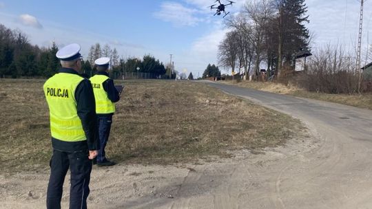 Dostał mandat, bo dron wszystko zarejestrował