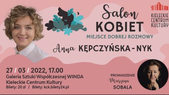 Dr Anna Kępczyńskia-Nyk w Salonie Kobiet w Kieleckim Centrum Kultury