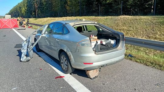 Droga w kierunku Skarżyska-Kamiennej zablokowana