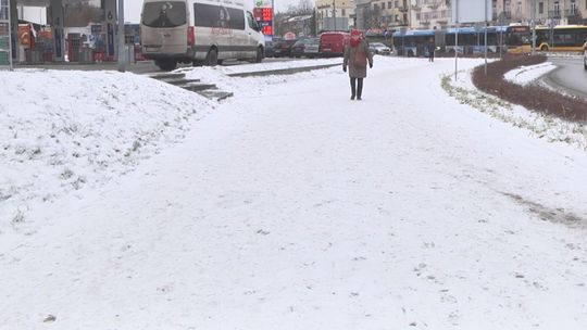 Drogi, ulice i ślizgawice. To zima właśnie