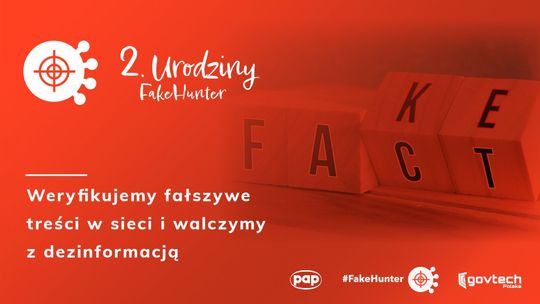 Drugie urodziny FakeHunter i blisko 2 tysiące zweryfikowanych fake newsów