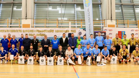Drużyna Komendy Wojewódzkiej Policji zdobyła Puchar Starosty!