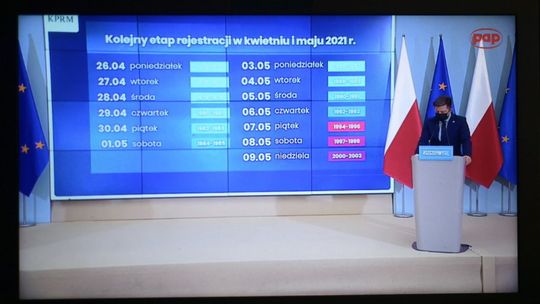 Dworczyk: od przyszłego tygodnia rejestracja na szczepienie każdego dnia dwóch roczników; w poniedziałek roczniki 1974 i 1975