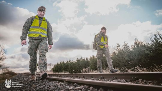 Dywersja na torach. WOT wzmacniają ochronę Dywersja na torach. WOT wzmacniają ochronę