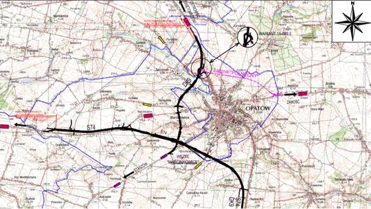 Dziesięć ofert wpłynęło w przetargu na realizację łącznika północnego do obwodnicy Opatowa
