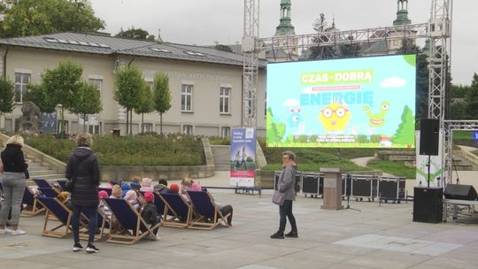 EKO-KINO na Placu Artystów w Kielcach