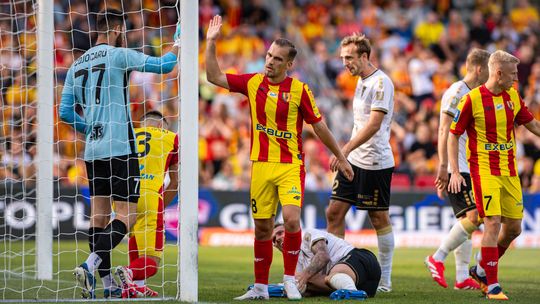 Ekstraklasa piłkarska - Korona - Pogoń 1:0 Ekstraklasa piłkarska - Korona - Pogoń 1:0
