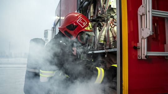 Ewakuacja pensjonatu w Busku-Zdroju; trzy osoby w szpitalu