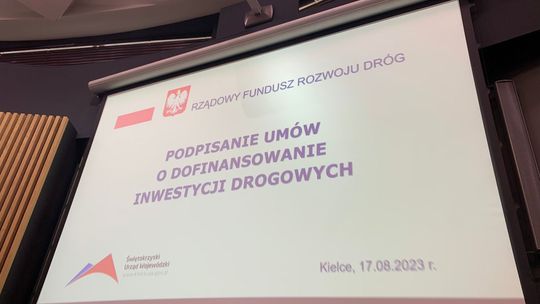 Fałków z dofinansowaniem na drogę