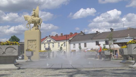 Fontanna już działa!