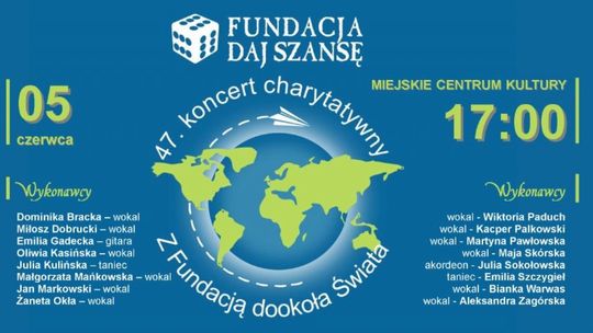 Fundacja "Daj Szansę" zaprasza na podróż dookoła świata