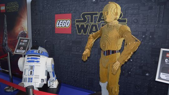 „Gwiezdne wojny” w Podzamczu. Jedyna taka wystawa modeli Lego Star Wars