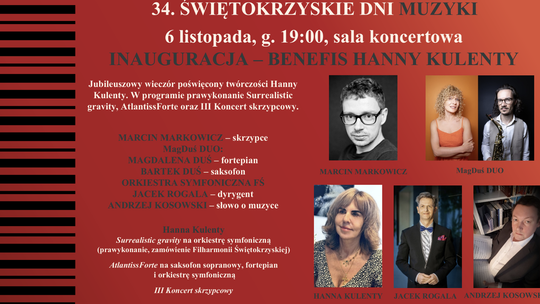 Imponujący program  34. Świętokrzyskich Dni Muzyki