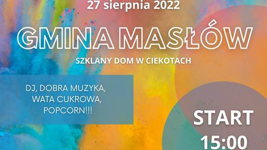 Inwazja kolorów przed "Szklanym Domem" na zakończenie wakacji