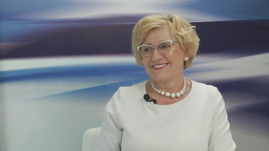Irena Marcisz, kandydatka na burmistrza Łopuszna