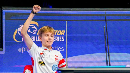 Jakub Chrobot z Fortis Bilard Kielce Mistrzem Świata