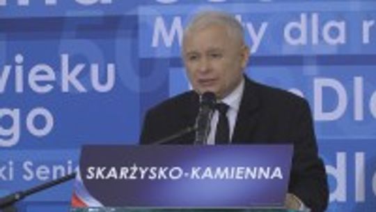 Jarosław Kaczyński z wizytą w Skarżysku-Kamiennej