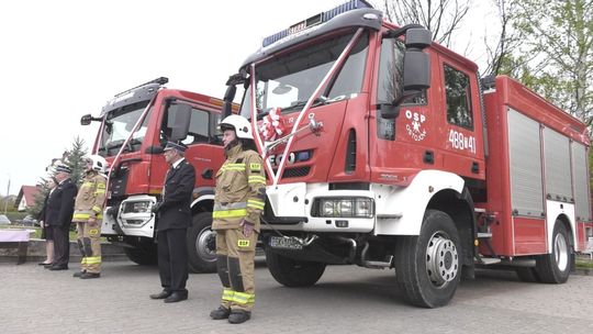 Jednostki OSP z nowymi wozami bojowymi