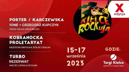 Jesień z rockowym pazurem, czyli 10. edycja Kielce ROCKują. Mamy bilety!