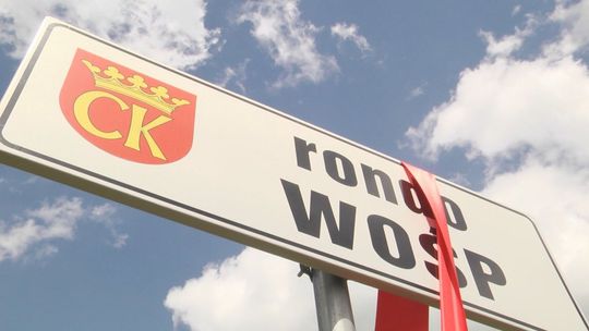 Jerzy Owsiak otworzył symbolicznie rondo im. Wielkiej Orkiestry Świątecznej Pomocy