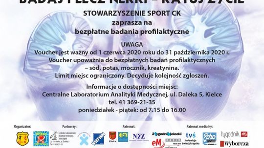 Już ponad 800 osób korzystało z bezpłatnych badań proﬁlaktycznych. Zostały ostatnie miejsca